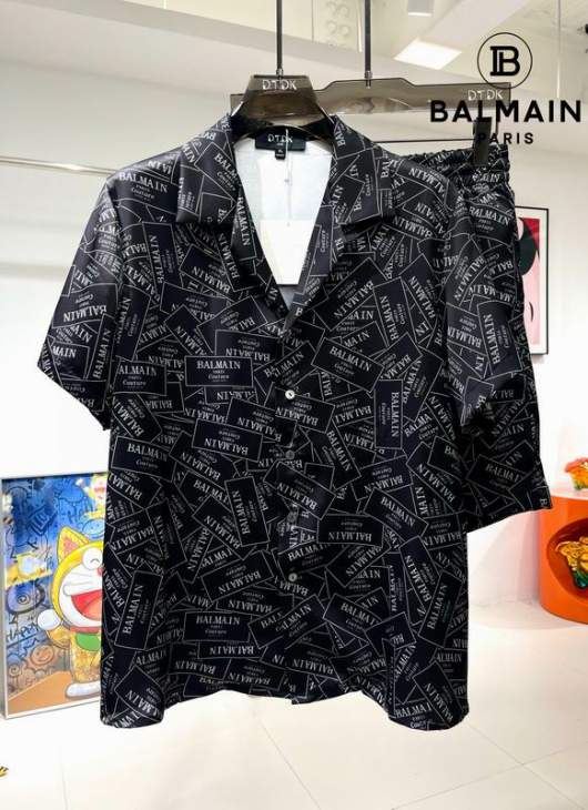 Picture of Balmain Shirt Pant Suits _SKUBalmainM-3XL24cr0620125